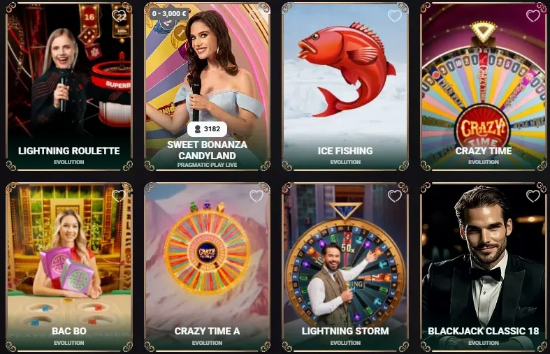 Winzoria Live Casino — Speel met Echte Dealers